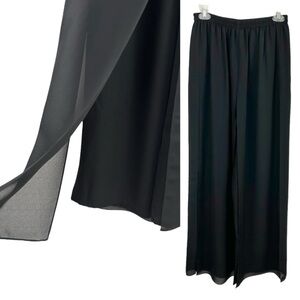 Adrianna Papell Black Evening Pants